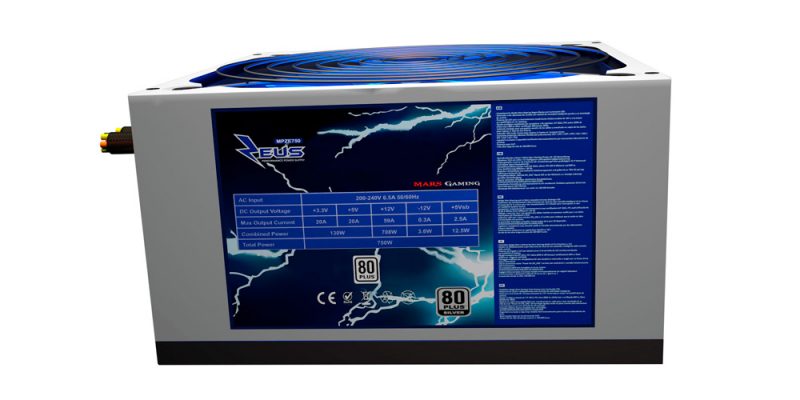 Mars Gaming Zeus MPZE750 Especificaciones