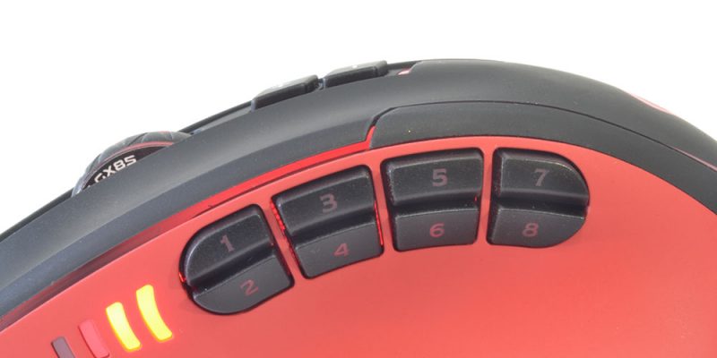Natec Genesis GX85 botones