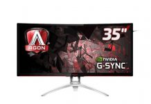 AOC Agon AG35UCG, monitor 2K curvo de 35″ y G-Sync AOC Agon AG352UCG