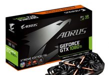 GIGABYTE deja ver la GeForce GTX 1080 Ti AORUS Extreme Edition 11G GIGABYTE GeForce GTX 1080 TI AORUS Extreme Edition 11G