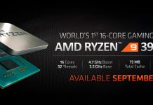 AMD Ryzen 9 3950X Especificaciones E3 2019