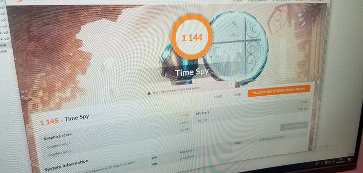 Computex 2019 Colorful AMD Ryzen 5 3400G 3DMark Time Spy
